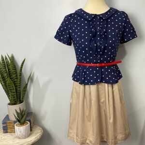 Vintage E Land patriot dress
